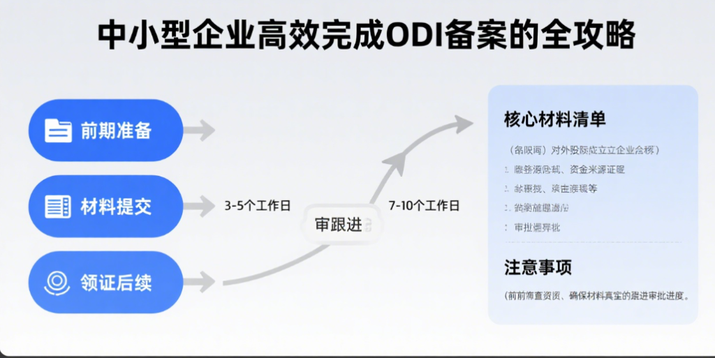 从0到1，中小型企业高效完成ODI备案的全攻略