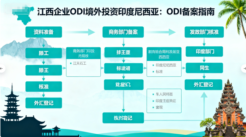 2025年江西企业ODI境外投资印度尼西亚：ODI备案指南