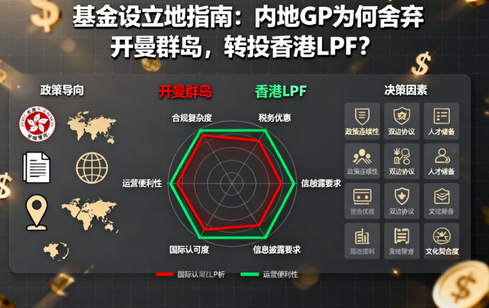 基金设立地指南：内地GP为何舍弃开曼群岛，转投香港LPF？