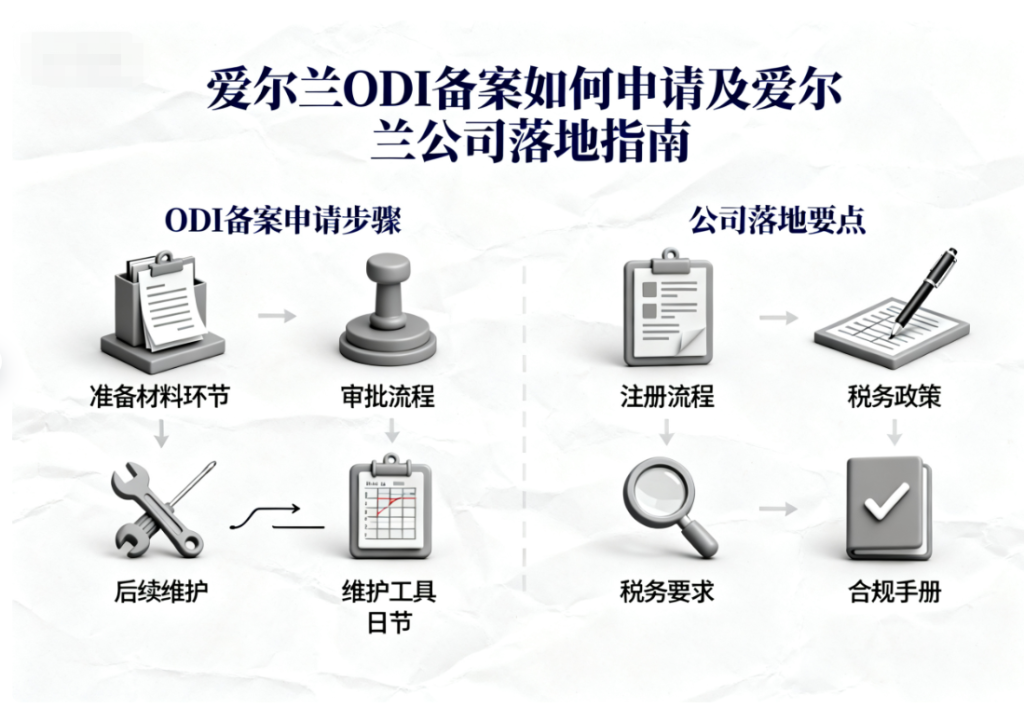 爱尔兰ODI备案如何申请及爱尔兰公司落地指南
