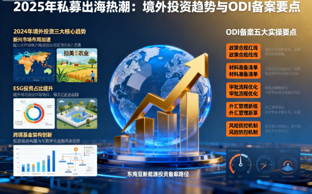 2025年私募基金出海热潮：境外投资趋势与ODI备案要点