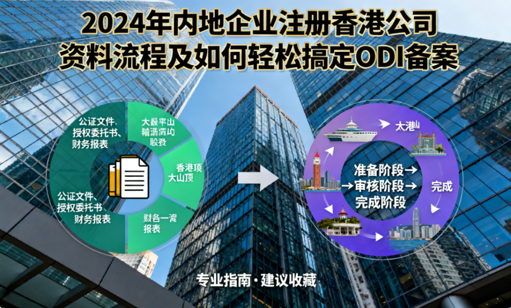 2025年内地企业注册香港公司资料流程及如何轻松搞定ODI备案